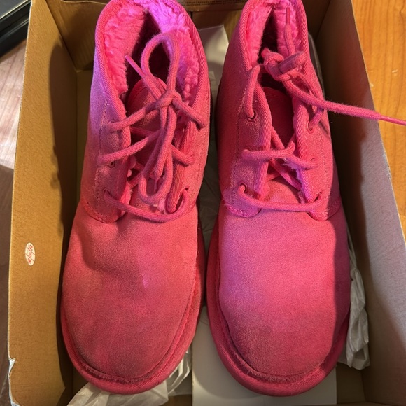 ***USED** Authentic UGG Womens Neumel Boot Pink Size 9 M - Picture 2 of 6